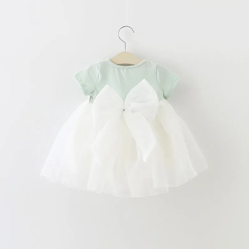 Baby Girls Short Sleeve Dress Summer Cute Baby Princess Birthday Party Bow Mesh Dresses Infant Kids Clothing
Baby Girls Short Sleeve Dress Summer Cute Baby Princess Birthday Party Bow Mesh Dresses Infant Kids Clothing