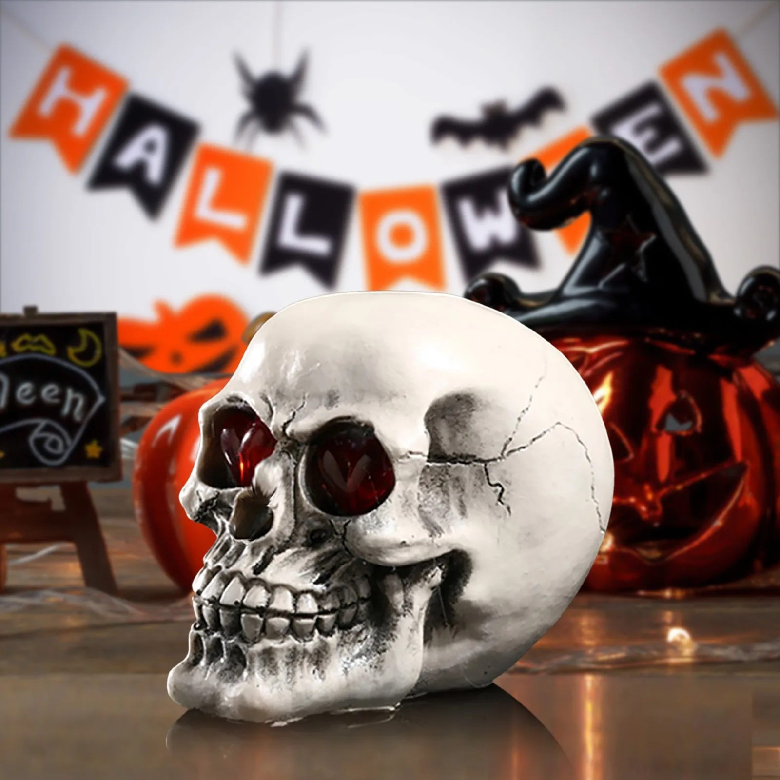 Halloween Decorations for Home Skull Craft LED Christmas Hearts Eye Skull Scary Haunted House Props Horror Party Gift 2021 Table
Halloween Decorations for Home Skull Craft LED Christmas Hearts Eye Skull Scary Haunted House Props Horror Party Gift 2021 Table