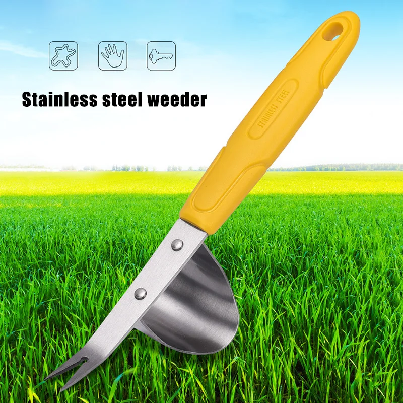 Stainless Steel Grass Rooter Weeder Garden Weeding Tool with Non-slip Handle Free Garden Hand Tools Garden Tools
Stainless Steel Grass Rooter Weeder Garden Weeding Tool with Non-slip Handle Free Garden Hand Tools Garden Tools