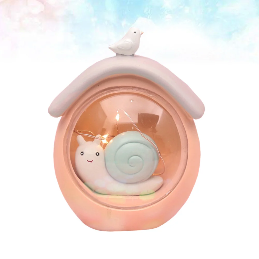 1pc Snail Shape Design Resin Night Light Bedside Resin Decorative Night Light (Blue)
1pc Snail Shape Design Resin Night Light Bedside Resin Decorative Night Light (Blue)
