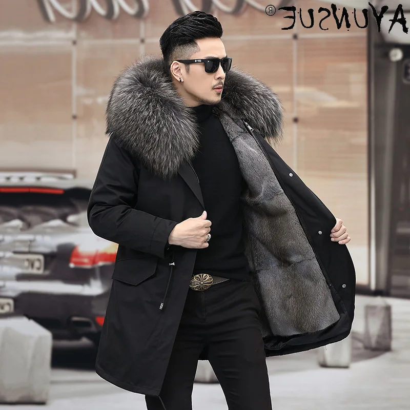 Men's Clothing 2021 Winter Jacket Men Real Mink Fur Coat Male Thick Parkas Hooded Mens Jackets Ropa De Hombre LXR 631
Men's Clothing 2021 Winter Jacket Men Real Mink Fur Coat Male Thick Parkas Hooded Mens Jackets Ropa De Hombre LXR 631