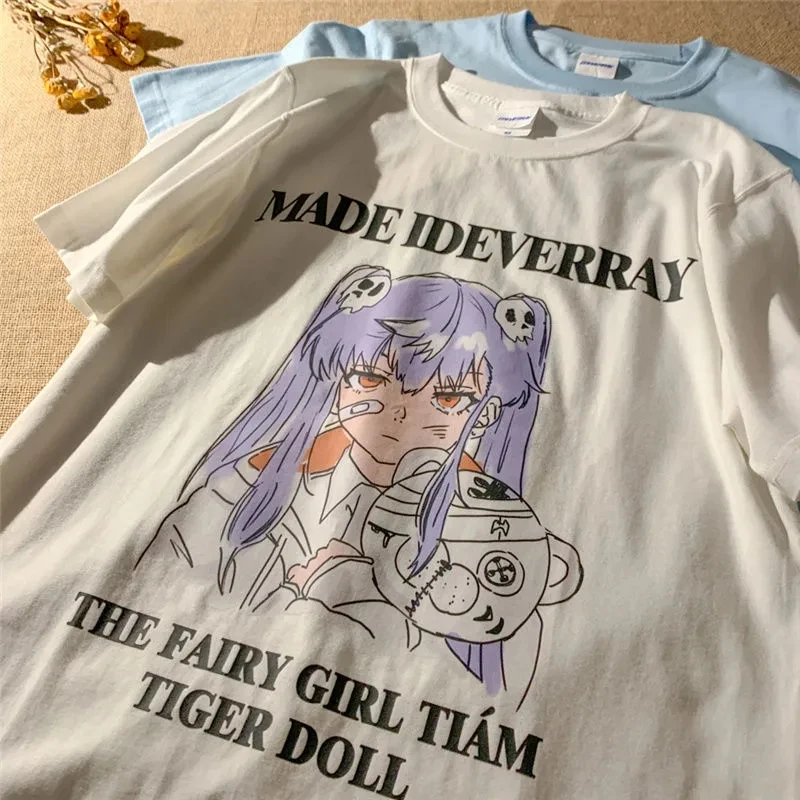 T-shirt Female cotton shirt punk tshirt Women T Shirt Harajuku Top Japanese Anime character print vintage album clothes titan
T-shirt Female cotton shirt punk tshirt Women T Shirt Harajuku Top Japanese Anime character print vintage album clothes titan