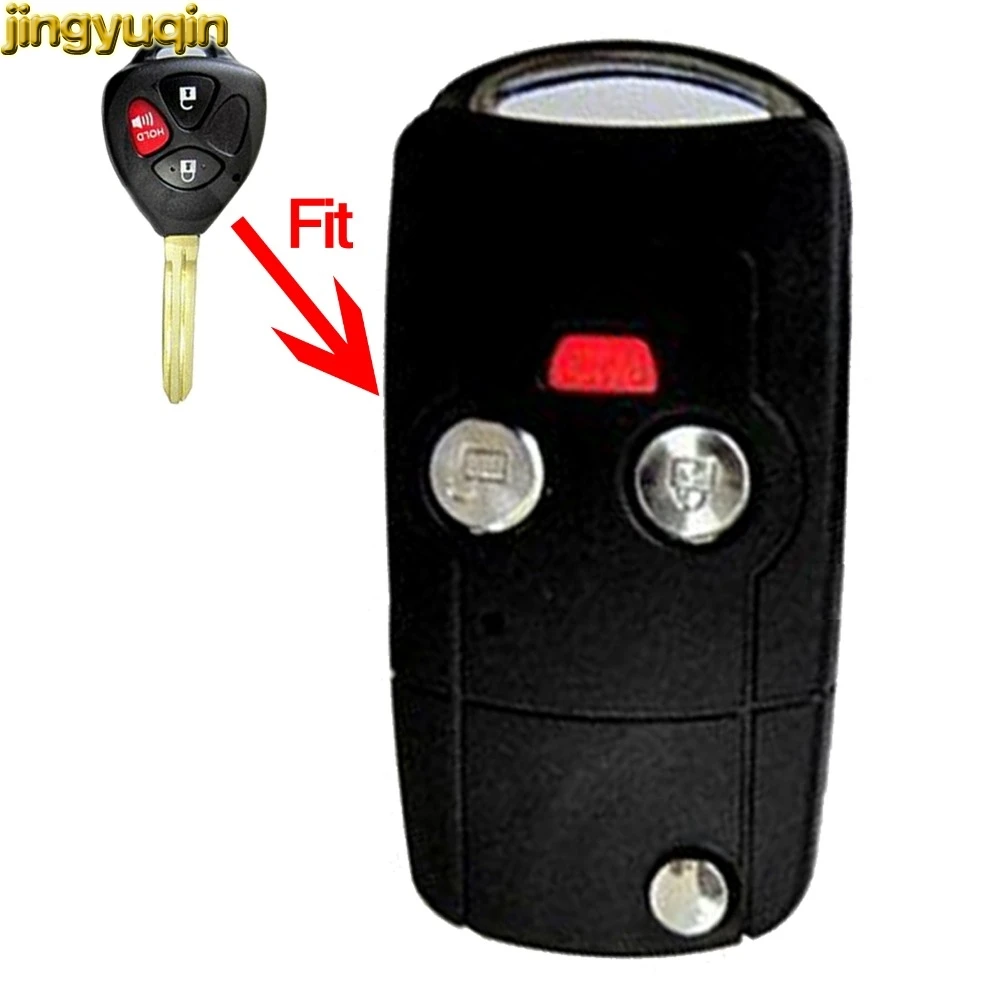 3 кнопки дистанционного ключа для Toyota Prius RAV4 Yaris Venza Scion TC XA XB XC Camry 2006 2010 ключ Avalon Corolla