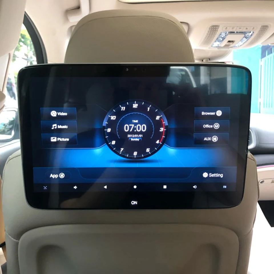 Android 11.6 Inch Car Monitor Headrest Screen Specially For Mercedes With Original Car Reserved Socket Auto Pillow Monitor DVD
Android 11.6 Inch Car Monitor Headrest Screen Specially For Mercedes With Original Car Reserved Socket Auto Pillow Monitor DVD
