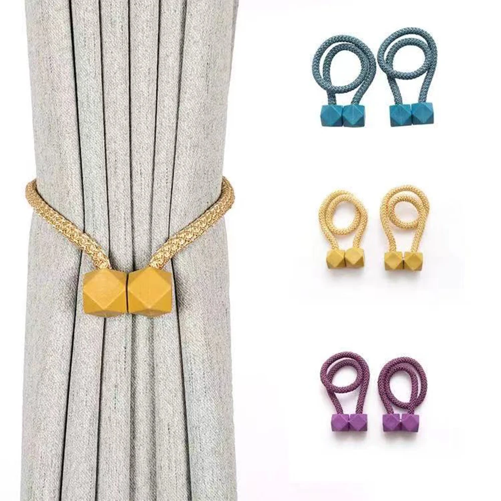 1Pc Magnetic Solid Color Curtain Hooks Tiebacks \Curtain Buckles For Living Room Bedroom Polyester Decorative Home Accessorie
1Pc Magnetic Solid Color Curtain Hooks Tiebacks \Curtain Buckles For Living Room Bedroom Polyester Decorative Home Accessorie