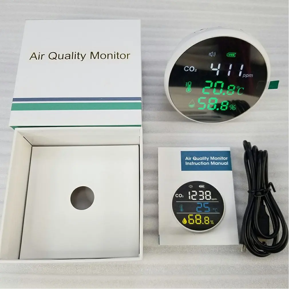 Smart Indoor Air Quality Monitoring Digital Temperature And Humidity Meter Temperature And Humidity Meter
Smart Indoor Air Quality Monitoring Digital Temperature And Humidity Meter Temperature And Humidity Meter
