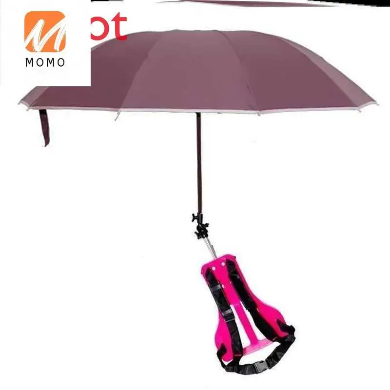 

Bicycle Umbrella Windproof 360 Degrees Rotating Umbrella For Father Mother Fishing Without Hand Sport Cycle Umbrella
