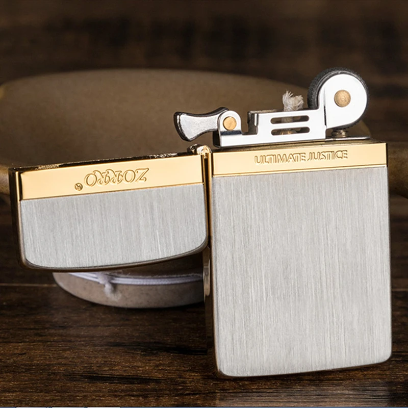 ZORRO Kerosene Lighter Silver Stainless Steel Flint Gasoline Lighter Man Windproof Metal Gasoline Cigarette Lighter Gadget Man
ZORRO Kerosene Lighter Silver Stainless Steel Flint Gasoline Lighter Man Windproof Metal Gasoline Cigarette Lighter Gadget Man