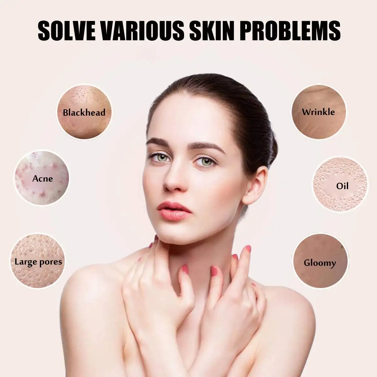 EMS RF Ultrasonic Face Beauty Instrument Electric Pore Cleaner wrinkles Remover Face Massager Home Use Skin Care Beauty Devices
EMS RF Ultrasonic Face Beauty Instrument Electric Pore Cleaner wrinkles Remover Face Massager Home Use Skin Care Beauty Devices