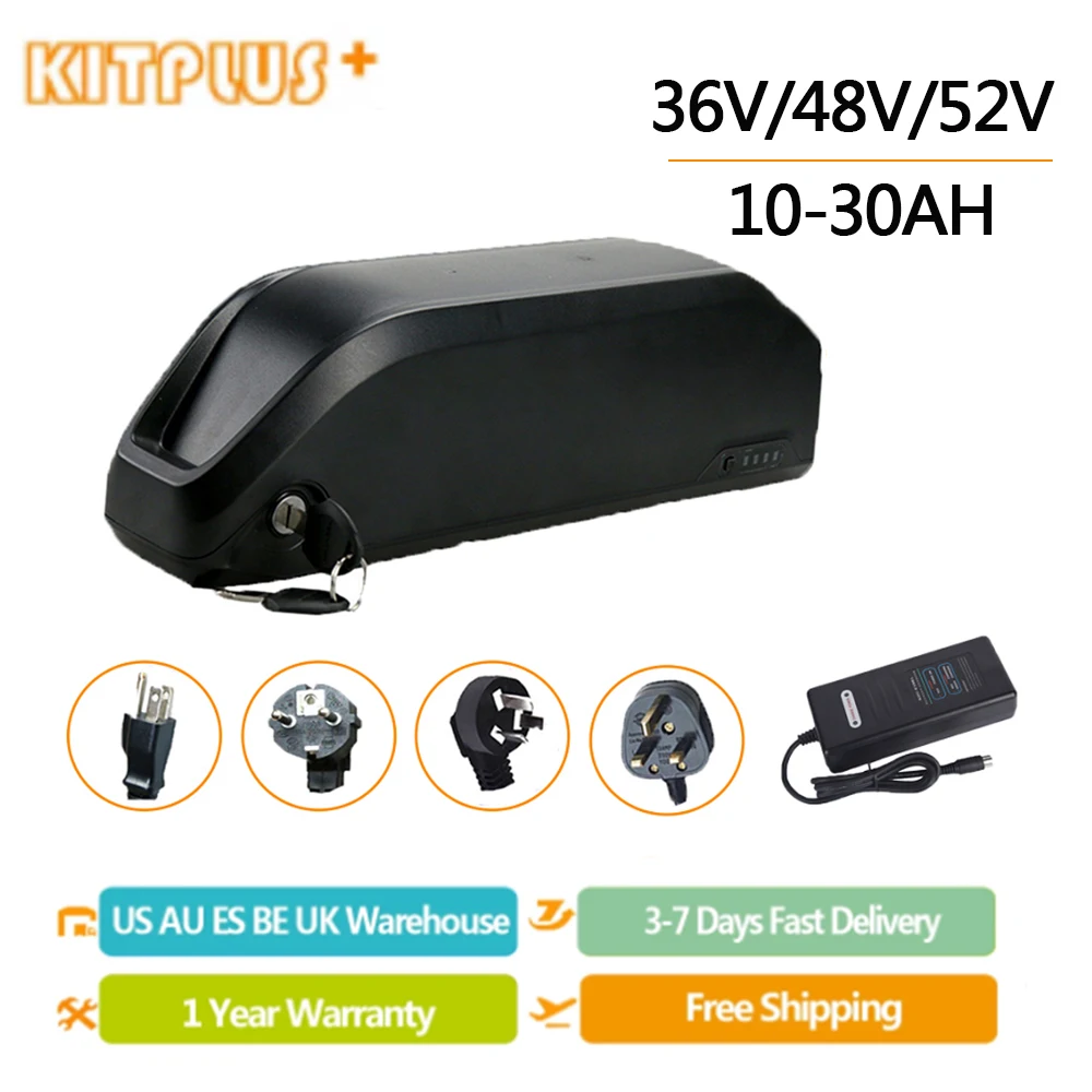 36V 48V 52V Ebike Battery Pack Electric Bike 18650 Lithium Battery for E-Bike Bafang Motor 1000w 750w 250w BBSHS bbs02b
36V 48V 52V Ebike Battery Pack Electric Bike 18650 Lithium Battery for E-Bike Bafang Motor 1000w 750w 250w BBSHS bbs02b