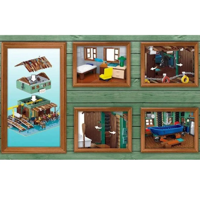 3281 PCS 30106 PG-12004 Shipyard Lighthouse Series Building Blocks Assembled Bricks Sets House Model Creator Gifts for Kids
3281 PCS 30106 PG-12004 Shipyard Lighthouse Series Building Blocks Assembled Bricks Sets House Model Creator Gifts for Kids