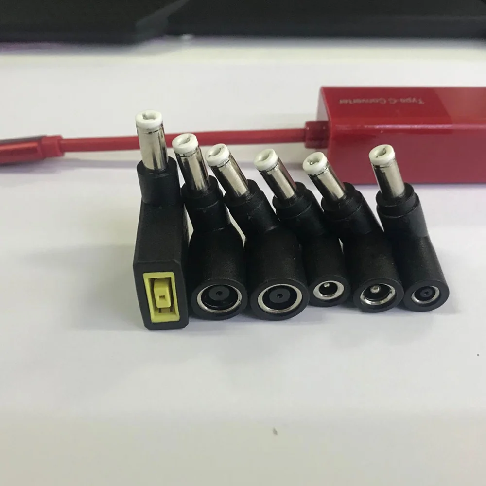 7Pcs 20V 3.25A 65W USB Adapter Type Universal DC Plug Power Adapter White
7Pcs 20V 3.25A 65W USB Adapter Type Universal DC Plug Power Adapter White