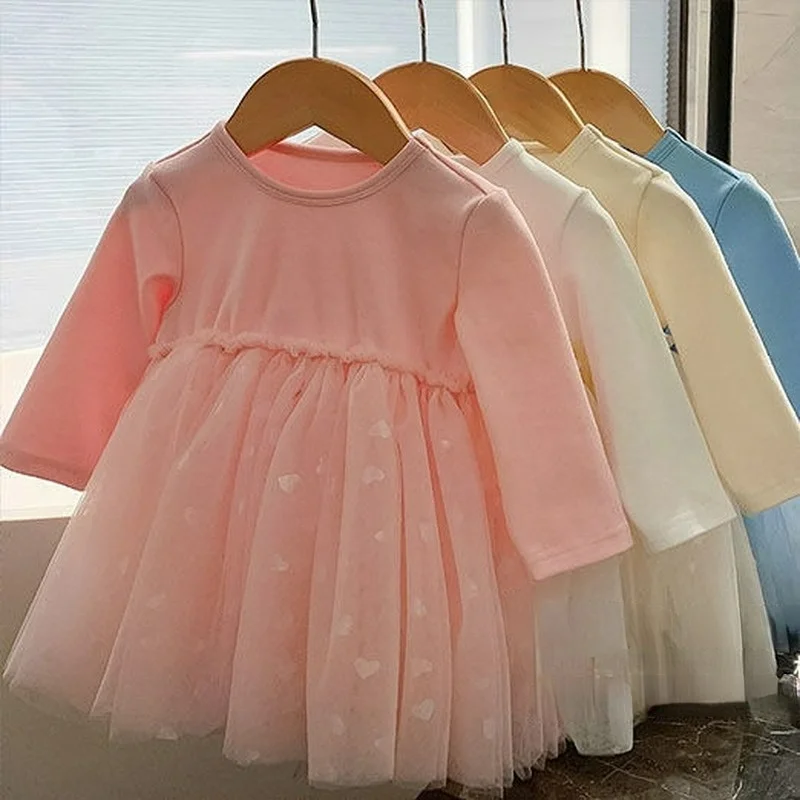 Хлопковое платье для маленьких девочек, Новинка весна-осень, детская одежда, сетчатые платья принцессы с полными блестками вечерние вечери...
Хлопковое платье для маленьких девочек, Новинка весна-осень, детская одежда, сетчатые платья принцессы с полными блестками вечерние вечери...