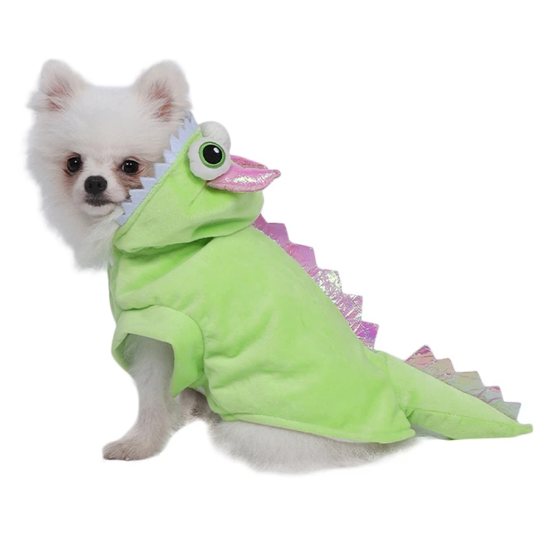 Cat clothes for Small dog Cats Dinosaur Costumes For Puppy Clothes Funny Pet Hoodie outfit Cosplay
Cat clothes for Small dog Cats Dinosaur Costumes For Puppy Clothes Funny Pet Hoodie outfit Cosplay