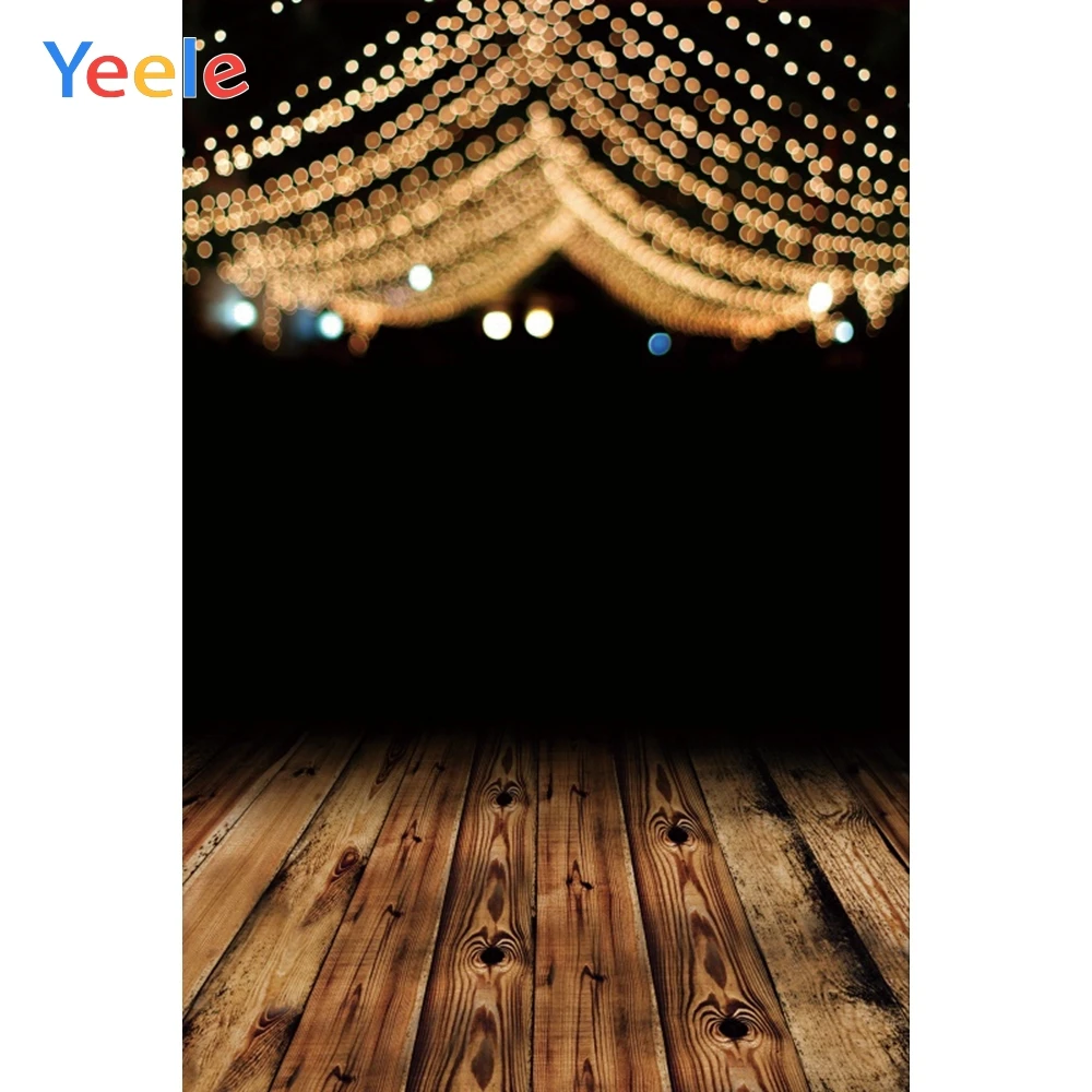 Детские праздничные светлые темные фотографические фоны Yeele с деревянным полом