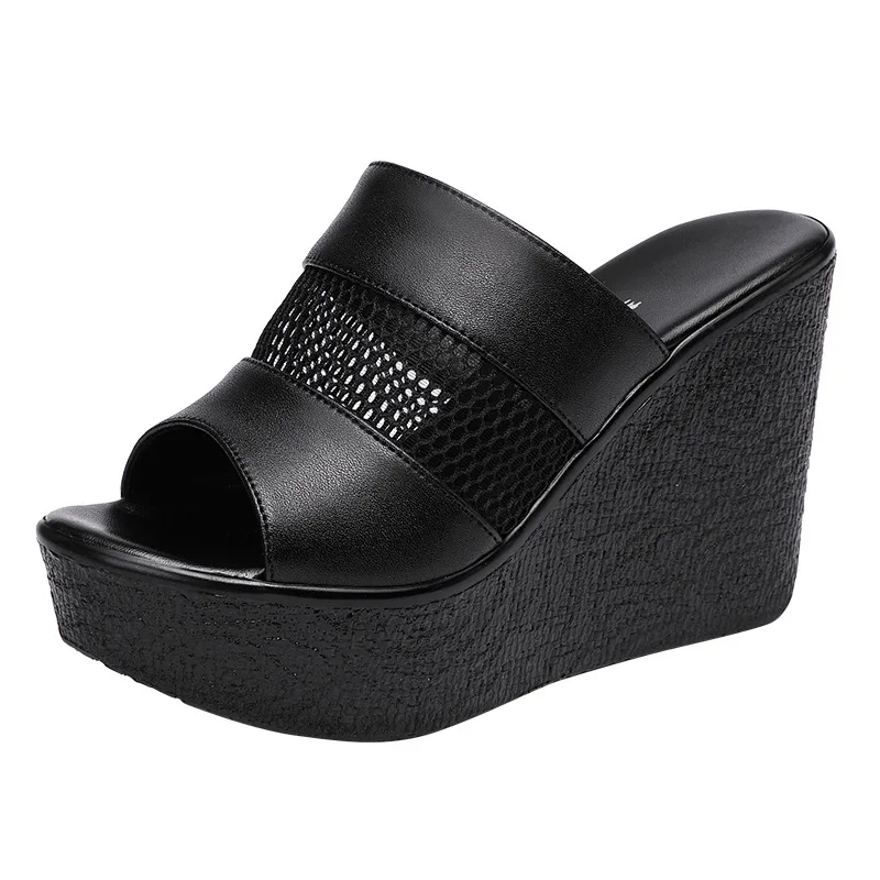 2020 summer new muffin thick bottom waterproof platform sandals women's fashion wear extra high heel 11cm high women's slippers
2020 summer new muffin thick bottom waterproof platform sandals women's fashion wear extra high heel 11cm high women's slippers