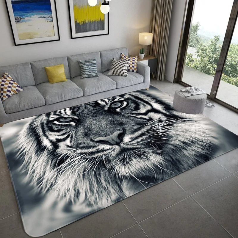3D Print Tiger Grey Carpet Bedroom Parlor Big Carpet living Room Cat Design Mat Kids Room Christmas Decoration Carpet Custom
3D Print Tiger Grey Carpet Bedroom Parlor Big Carpet living Room Cat Design Mat Kids Room Christmas Decoration Carpet Custom