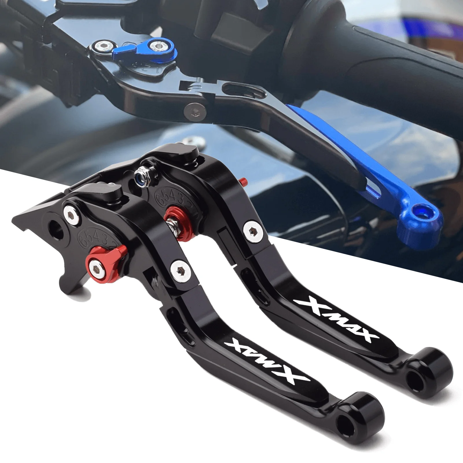 For Yamaha XMAX 400 300 250 125 2006-Present Brake Lever Set, Adjustable Handle Levers Motor Bike Parts Accessories
For Yamaha XMAX 400 300 250 125 2006-Present Brake Lever Set, Adjustable Handle Levers Motor Bike Parts Accessories