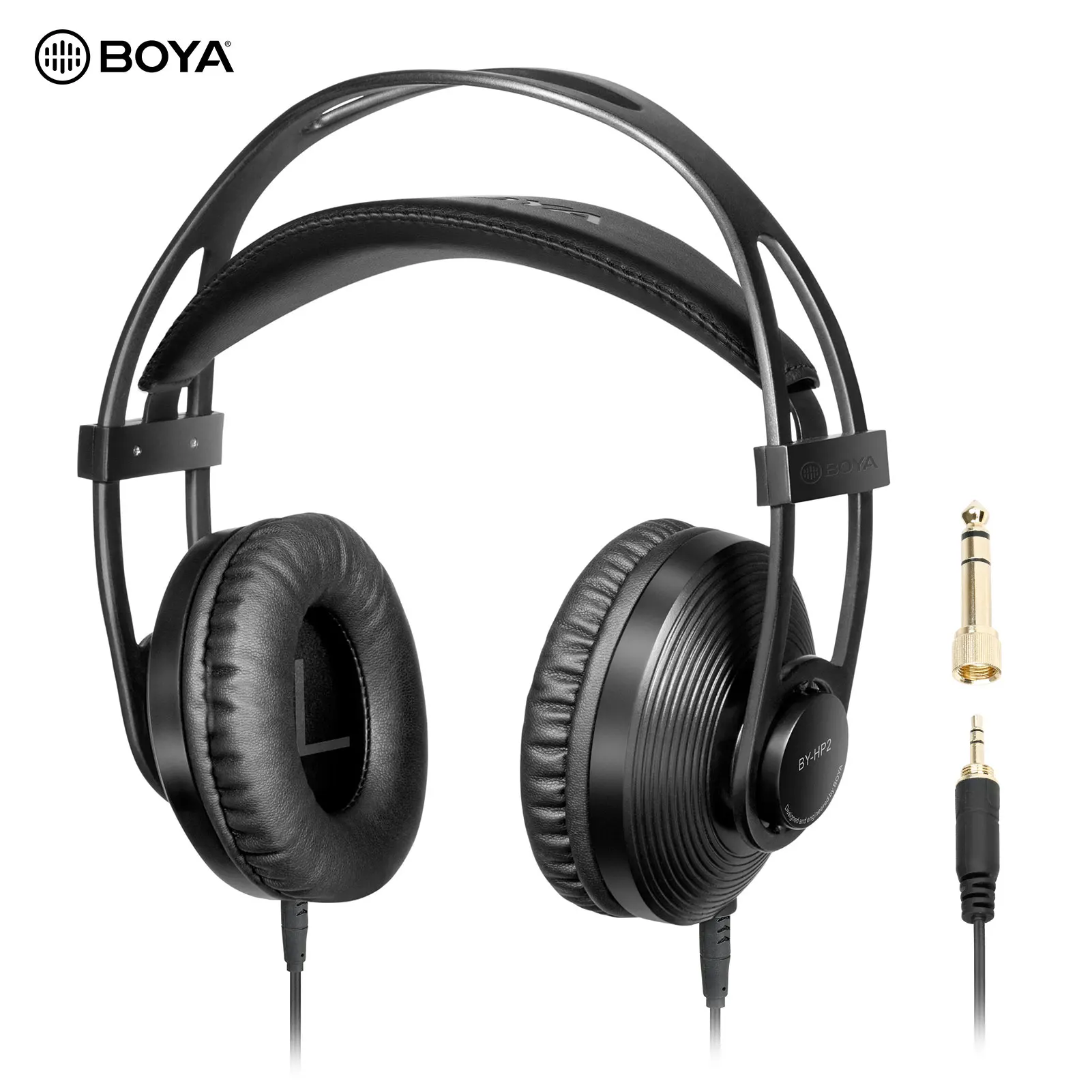 Наушники для видеомонитора BOYA BY-HP2 Studio, высокоточный звук, мягкие протеиновые амбушюры с стереовыходом 3,5 мм, 6,35 мм
Наушники для видеомонитора BOYA BY-HP2 Studio, высокоточный звук, мягкие протеиновые амбушюры с стереовыходом 3,5 мм, 6,35 мм