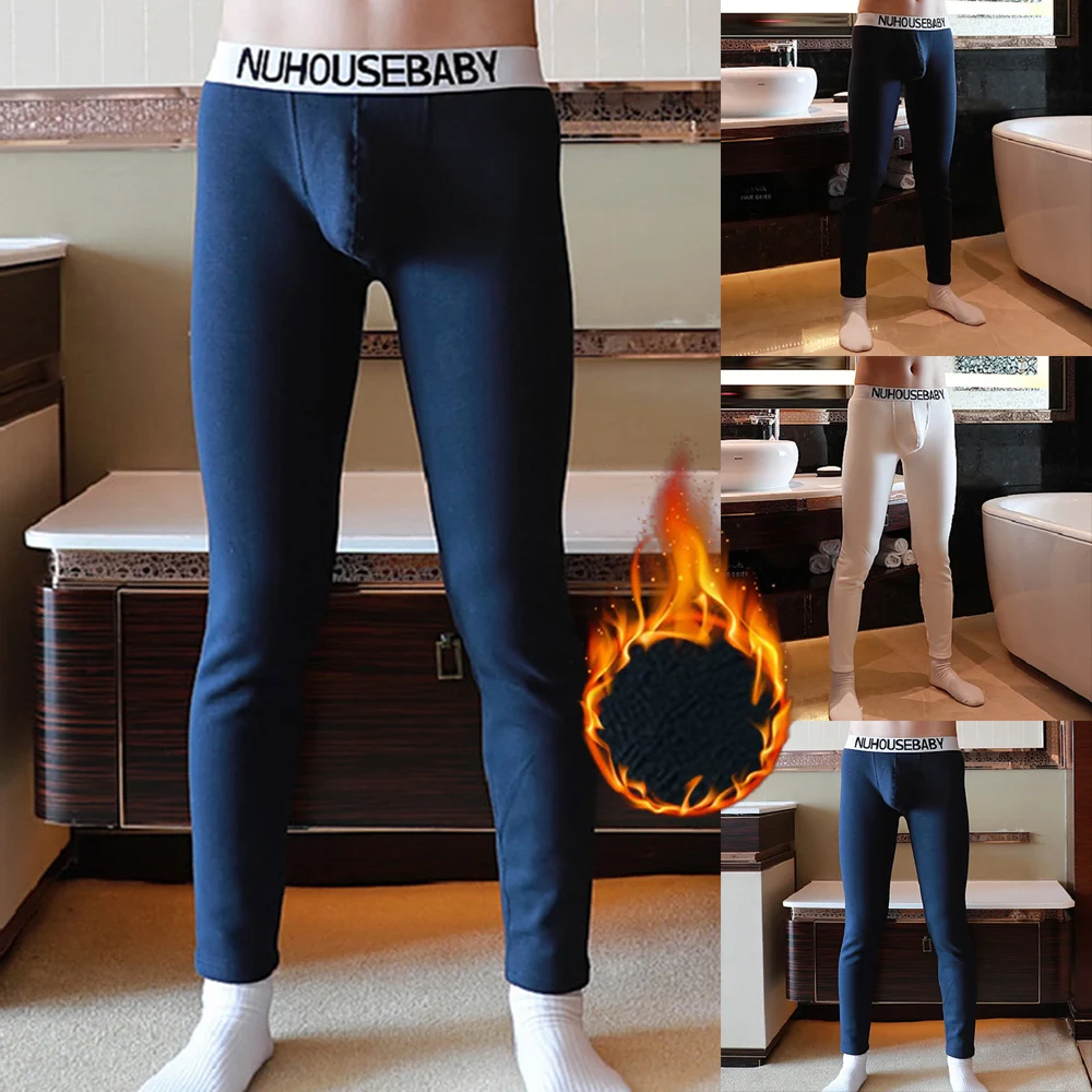 Mens Fur Lined Elastic Warm Thermal Long Johns Legging Underwear Pants Men's Long Pants Tight-fitting Rabbit Plush Thick Underw
Mens Fur Lined Elastic Warm Thermal Long Johns Legging Underwear Pants Men's Long Pants Tight-fitting Rabbit Plush Thick Underw