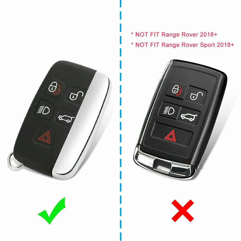 Cover Fob Holder Car Key Case For Land Rover Jaguar Matte Black Wear-resisting 67mm(L) X 43mm(W) Accessories
Cover Fob Holder Car Key Case For Land Rover Jaguar Matte Black Wear-resisting 67mm(L) X 43mm(W) Accessories