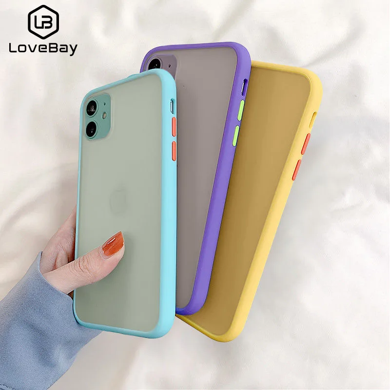 Lovebay Simple Mint Hybrid Matte Bumper Case For iPhone SE 2020 11 Pro Max X XR XS Max 8 7 Plus Shockproof Soft Silicone Cover
Lovebay Simple Mint Hybrid Matte Bumper Case For iPhone SE 2020 11 Pro Max X XR XS Max 8 7 Plus Shockproof Soft Silicone Cover