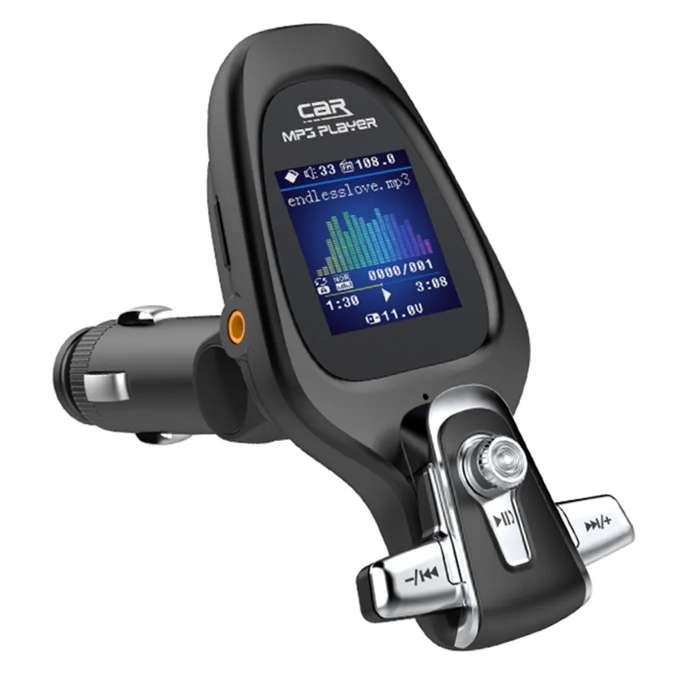 BT28 Car Bluetooth Player FM Transmitter MP3 AUX QC3.0 USB Car Charger 12V-24V High-quality Color Screen Player
BT28 Car Bluetooth Player FM Transmitter MP3 AUX QC3.0 USB Car Charger 12V-24V High-quality Color Screen Player
