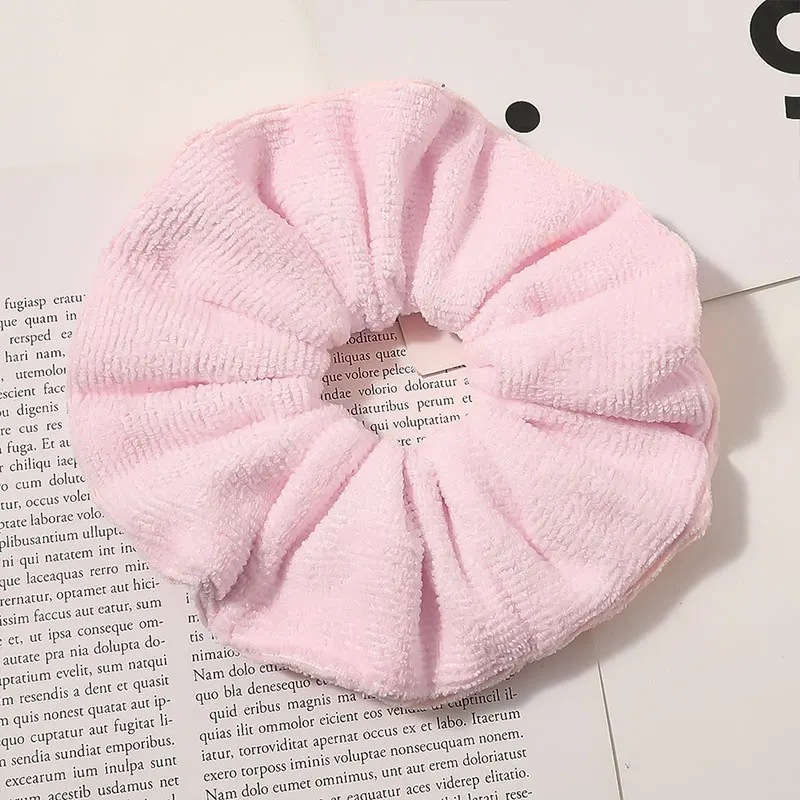 Sweet Solid Color Towel Scrunchie Hair Ring Women Elastic Hair Bands Ties Autumn Winter Hair Accessories Headbands For Women Hot
Sweet Solid Color Towel Scrunchie Hair Ring Women Elastic Hair Bands Ties Autumn Winter Hair Accessories Headbands For Women Hot