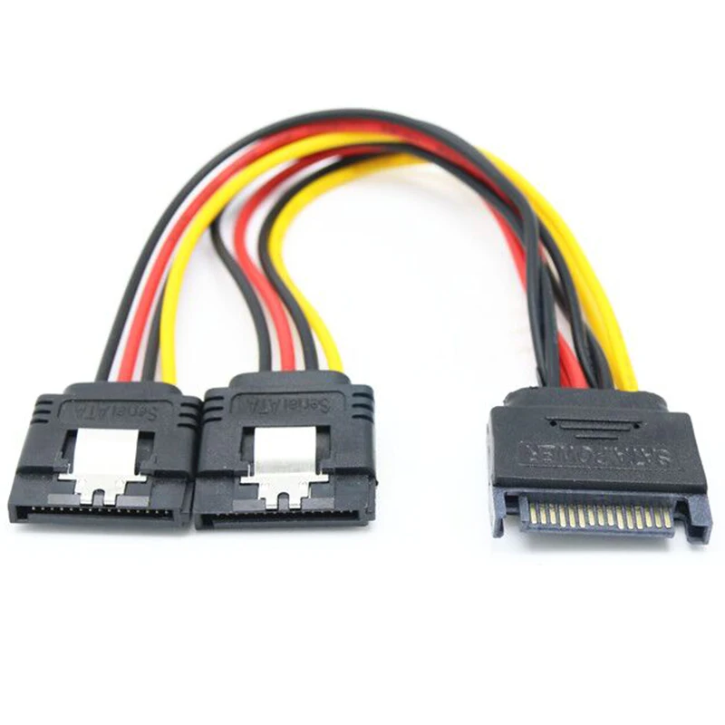 Кабель питания SATA, 4 шт., кабель питания SSD кабель питания для HDD, кабель питания для жесткого диска, кабель питания SATA 15-контактный штекер на ...
Кабель питания SATA, 4 шт., кабель питания SSD кабель питания для HDD, кабель питания для жесткого диска, кабель питания SATA 15-контактный штекер на ...