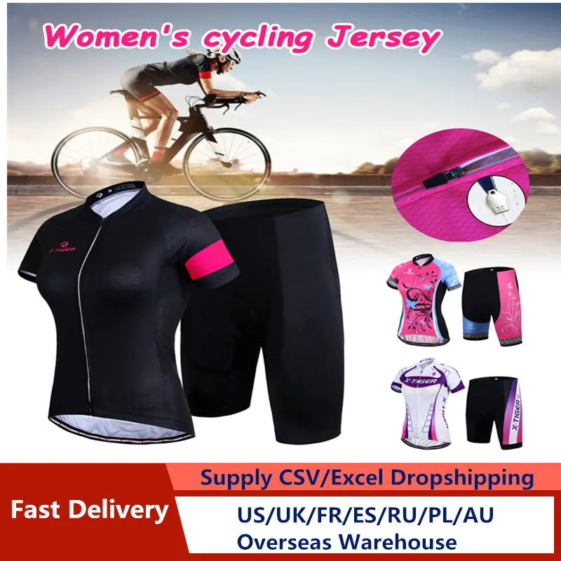 2021 Women's Cycling Top and Shorts Summer Anti-UV Cycling Bicycle Jersey Quick-Dry Mountain Female Bike Clothes Cycling Set
2021 Women's Cycling Top and Shorts Summer Anti-UV Cycling Bicycle Jersey Quick-Dry Mountain Female Bike Clothes Cycling Set