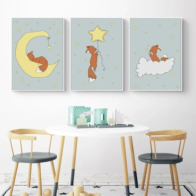 Sleeping Fox Abstract Art Canvas Painting Living Room Bedroom Cafe Internet Nordic Style Wall Art Pictures
Sleeping Fox Abstract Art Canvas Painting Living Room Bedroom Cafe Internet Nordic Style Wall Art Pictures