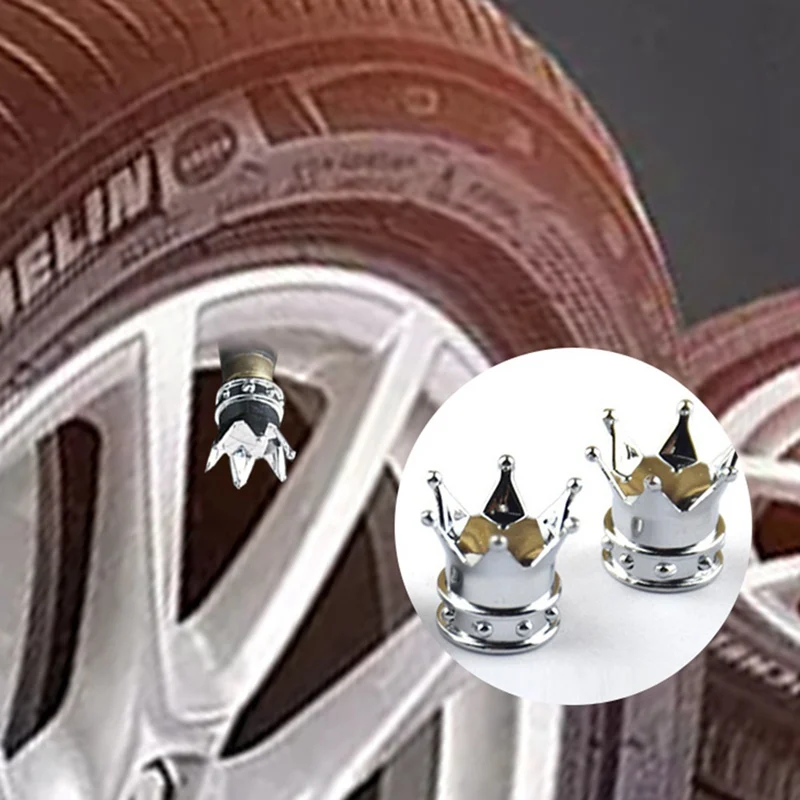 4 Pcs Car Truck Motorcycle Bike Bus Crown tires For cars Wheel Stem Air Valves Cap High Quality Tyres Accessories Dustproof Caps
4 Pcs Car Truck Motorcycle Bike Bus Crown tires For cars Wheel Stem Air Valves Cap High Quality Tyres Accessories Dustproof Caps
