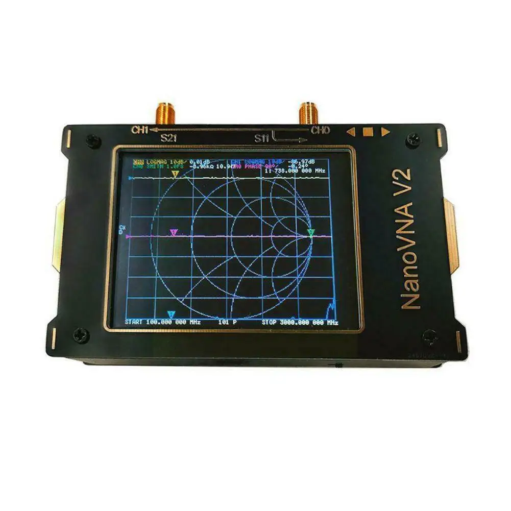 Micro USB 3.2 inch 50KHz3GHz vector network analyzer VNA antenna V2 UHF HF shortwave VHF N6K7
Micro USB 3.2 inch 50KHz3GHz vector network analyzer VNA antenna V2 UHF HF shortwave VHF N6K7