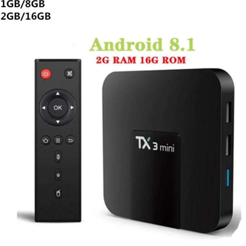 ТВ-приставка TX3 Mini Smart TV Box Android 7,1 Nougat S905W четырехъядерный 1 ГБ/2 ГБ 8 ГБ/16 ГБ KD медиаплеер 4K HD ТВ-разветвитель приемник телеприставка
ТВ-приставка TX3 Mini Smart TV Box Android 7,1 Nougat S905W четырехъядерный 1 ГБ/2 ГБ 8 ГБ/16 ГБ KD медиаплеер 4K HD ТВ-разветвитель приемник телеприставка