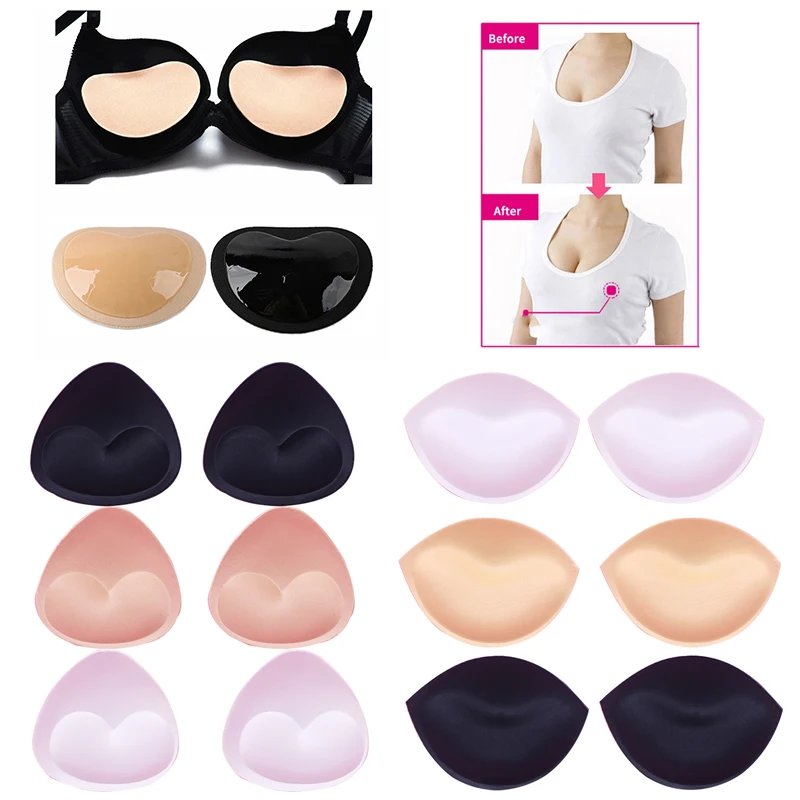 2Pair Sponge Women Bra Pads Swimsuit Bikini Pads Push Up Breast Enhancer Removeable Bra Padding Inserts Cups Bra Accessories
2Pair Sponge Women Bra Pads Swimsuit Bikini Pads Push Up Breast Enhancer Removeable Bra Padding Inserts Cups Bra Accessories