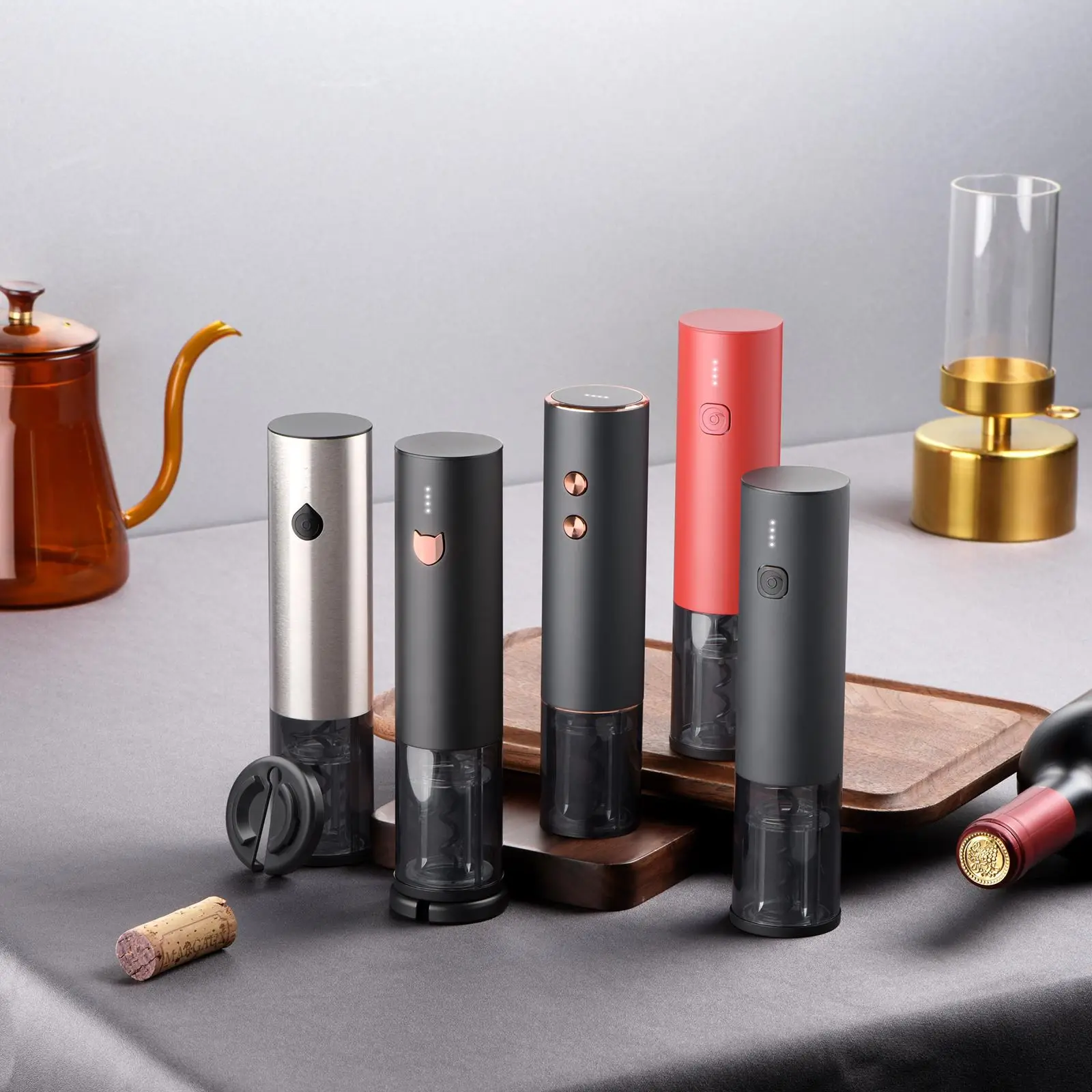 Wine Electric Opener Corkscrew Automatic Beer Corkscrew Soda Bottle Corkscrew USB Rechargeable Can Opener Kitchen Accessories
Wine Electric Opener Corkscrew Automatic Beer Corkscrew Soda Bottle Corkscrew USB Rechargeable Can Opener Kitchen Accessories