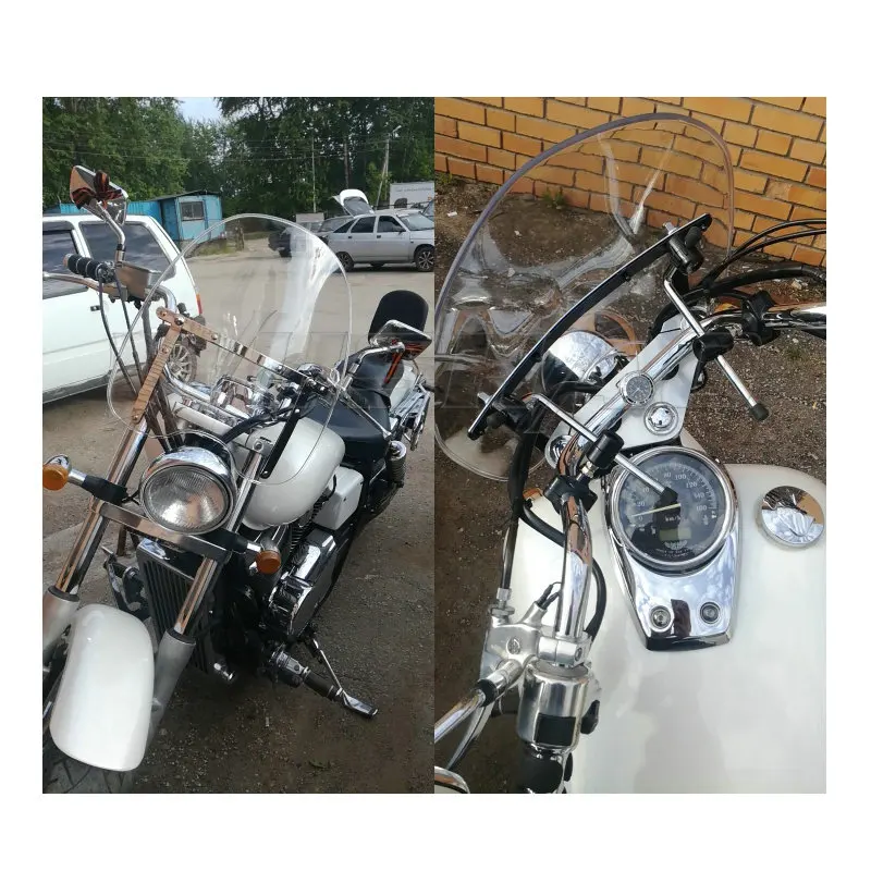 Ветровой экран на лобовое стекло для 1986 2009 Kawasaki Vulcan VN 500 88 750 800 1500 VN1500 VN800 EN500 7/8 &quot1