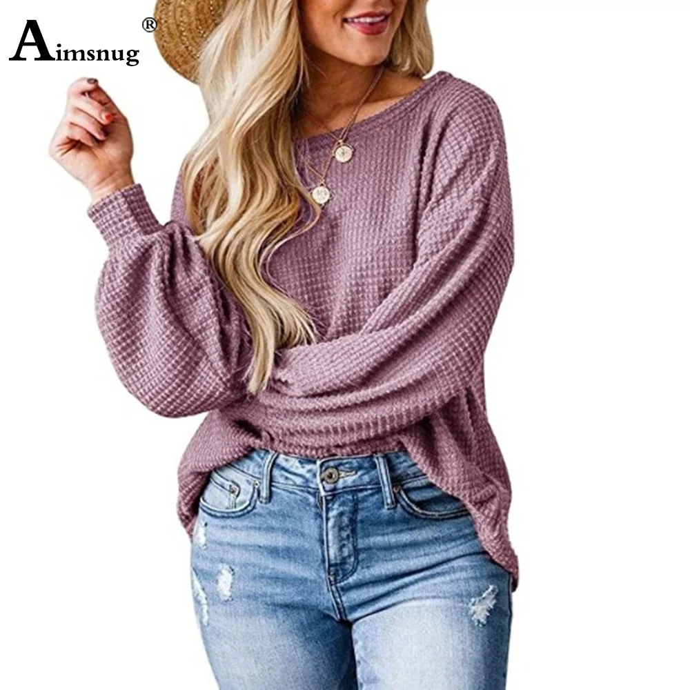 Plus size 3xl Women Fashion Tops 2020 Autumn New Round Neck Lantern Sleeve Tee shirts Solid Color Female Casual Loose T-shirt
Plus size 3xl Women Fashion Tops 2020 Autumn New Round Neck Lantern Sleeve Tee shirts Solid Color Female Casual Loose T-shirt