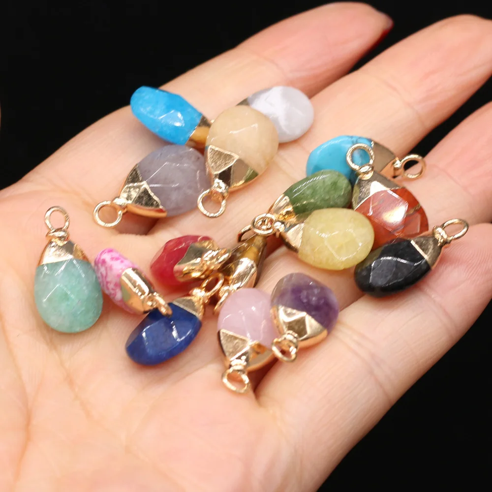 2pcs Natural Stone Agates Crystal Bean Shape Rose Quartzs/ Yellow Jades Pendant DIY for Necklace or Jewelry Making Size 19x10mm
2pcs Natural Stone Agates Crystal Bean Shape Rose Quartzs/ Yellow Jades Pendant DIY for Necklace or Jewelry Making Size 19x10mm