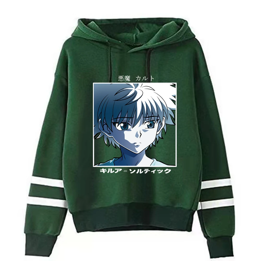 2021 Hot Anime Hunter X Hunter Hoodie Fashion Long Sleeve Loose Hip Hop Fall