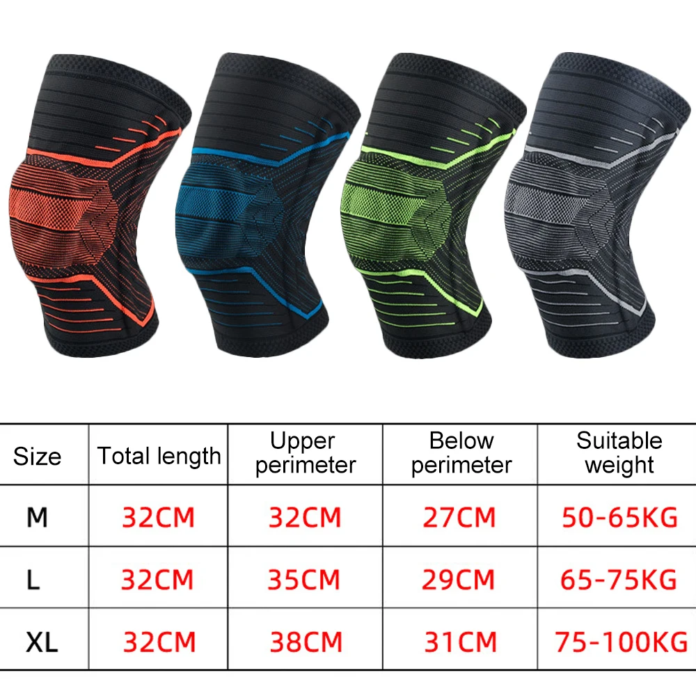 1Pcs Knee Pads Pat Bone Protector Support Silicone Spring Knee Pads Basketball Running Anti-Collision Knee Pads Sports Knee Pads
1Pcs Knee Pads Pat Bone Protector Support Silicone Spring Knee Pads Basketball Running Anti-Collision Knee Pads Sports Knee Pads