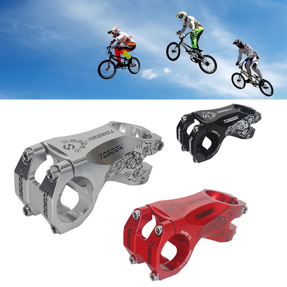 31.8 X 60mm Bicycle Handlebar Stem Short Riser For TOSEEK Mountain MTB Road Bike CNC Aluminum Alloy Cycling Stem Accessory Part
31.8 X 60mm Bicycle Handlebar Stem Short Riser For TOSEEK Mountain MTB Road Bike CNC Aluminum Alloy Cycling Stem Accessory Part
