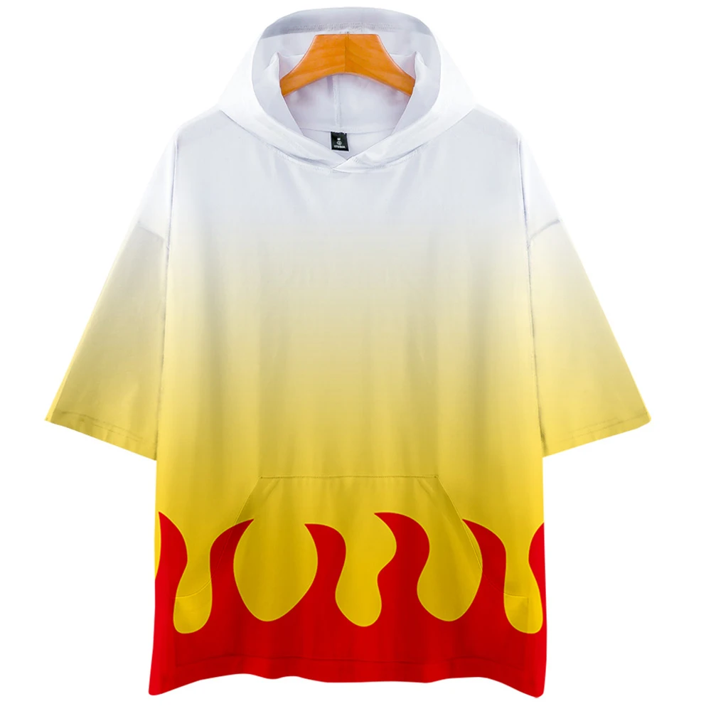 Brand Anime Design T Shirt Demon Slayer Cartoon 3D Print Hooded Tshirt digital printing Harajuku
Brand Anime Design T Shirt Demon Slayer Cartoon 3D Print Hooded Tshirt digital printing Harajuku