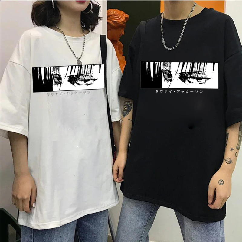 Japanese Anime Attack On Titan Kawaii UnisexT-shirt Levi·Ackerman Eye Punk Tops Summer Harajuku Loose Gothic Short Sleeve Tshirt
Japanese Anime Attack On Titan Kawaii UnisexT-shirt Levi·Ackerman Eye Punk Tops Summer Harajuku Loose Gothic Short Sleeve Tshirt