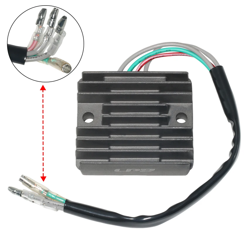 Motorcycle Stabilizer Voltage Regulator Rectifier For Honda 9.9HP BF9.9 BF9.9AM BF9.9AW BF9.9AX BF9.9AY LA SA XA 31750-ZV7-003
Motorcycle Stabilizer Voltage Regulator Rectifier For Honda 9.9HP BF9.9 BF9.9AM BF9.9AW BF9.9AX BF9.9AY LA SA XA 31750-ZV7-003