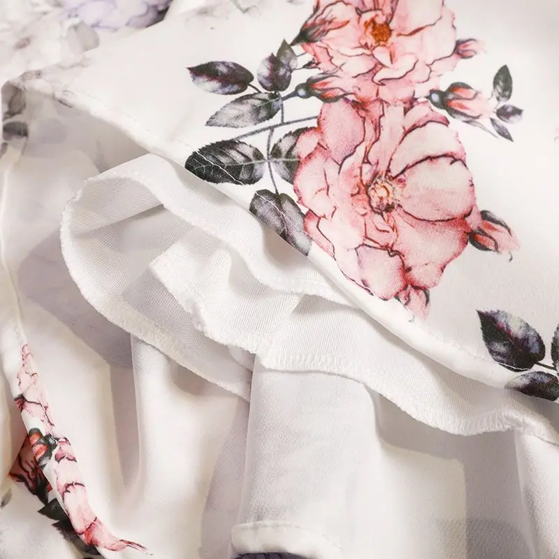 Print Floral Short Jumpsuit Women Pants 2021 Summer Vintage Wide Leg Trousers For Female Casual Vacation Rompers Playsuits 
Print Floral Short Jumpsuit Women Pants 2021 Summer Vintage Wide Leg Trousers For Female Casual Vacation Rompers Playsuits