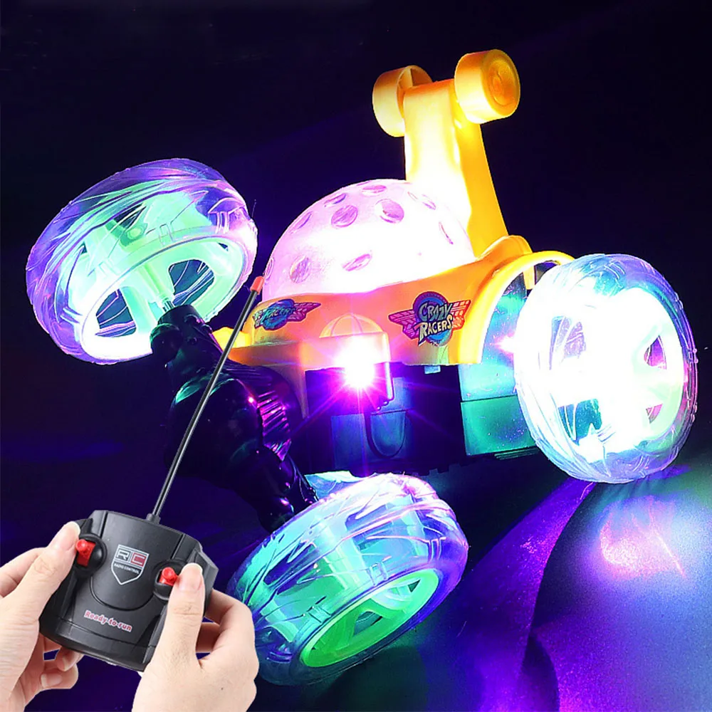 Radio Controlled Car With Lights Music Remote Control Stunt Rc Car 360° Tumbling Rc Drift Electric Cars For Children Boy Toy
Radio Controlled Car With Lights Music Remote Control Stunt Rc Car 360° Tumbling Rc Drift Electric Cars For Children Boy Toy