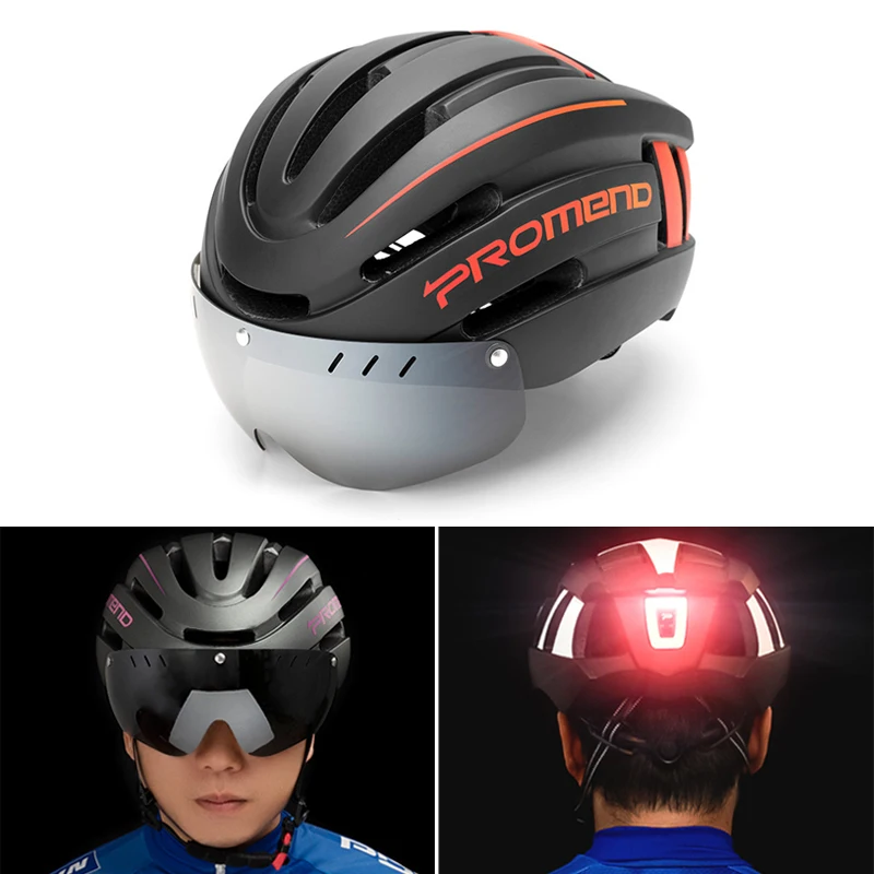 Outdoor Road Cycling Helmet with Goggles & Rearlight Men Women Ultralight Mountain Bike Helmet 2020 New Mtb Bicycle Helmet
Outdoor Road Cycling Helmet with Goggles & Rearlight Men Women Ultralight Mountain Bike Helmet 2020 New Mtb Bicycle Helmet