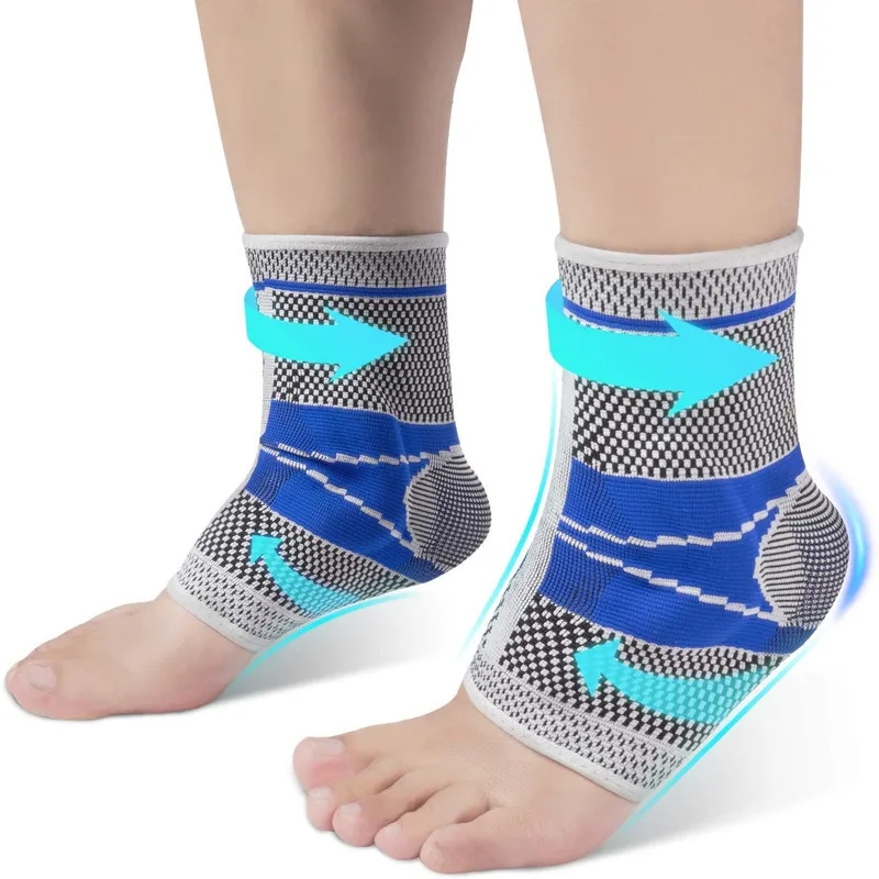 1 Pair Ankle Support Compression Sleeve with Silicone Gel Ankle Brace Strap for Gym Sports Plantar Fasciitis Achilles Tendonitis
1 Pair Ankle Support Compression Sleeve with Silicone Gel Ankle Brace Strap for Gym Sports Plantar Fasciitis Achilles Tendonitis