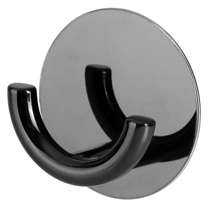 Self Adhesive Double Coat Hook Wall Mount, Round Double Towel Rack,Kitchen Bathroom Multi-Purpose Hanger for Robe,Key
Self Adhesive Double Coat Hook Wall Mount, Round Double Towel Rack,Kitchen Bathroom Multi-Purpose Hanger for Robe,Key